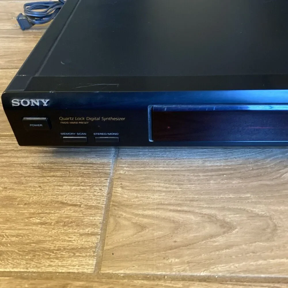 Vintage Sony ST-JX661 Stereo Synthesizer AM/FM Quartz Digital Home Tuner Radio